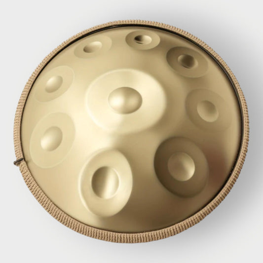 Handpan 9 notes Kurd en ré mineur 440 Hz Intérieur