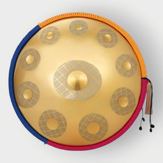 Handpan 10 notes kurd en ré mineur 440 Hz Éther